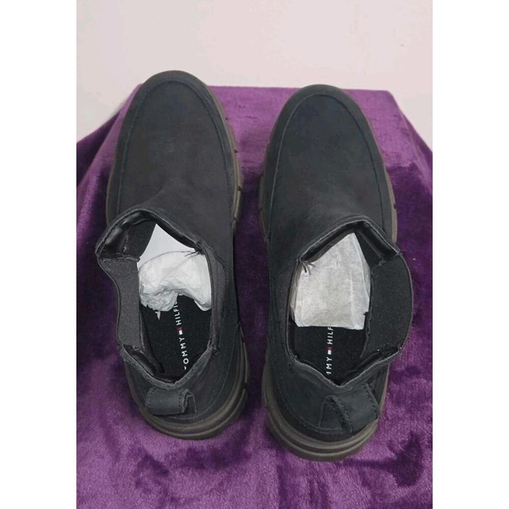 Tommy Hilfiger Men's Chunky Hybrid Chelsea Boots, Size 10 NWOB - Picture 5 of 9